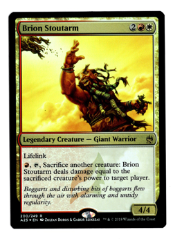 MTG Masters 25 - 1x Foil Brion Stoutarm - NM - Image 1