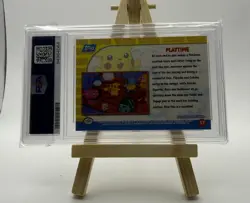 1999 Topps Pokemon Movie Edition Playtime Foil #57 Pikachu’s Vacation PSA 8 - Image 2