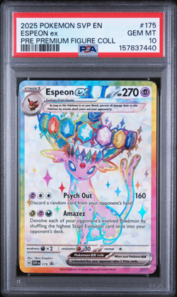 Pokemon Espeon Ex Promo 175 Umbreon Ex Promo 176 Sequential set PSA 10 Prismatic - Image 3