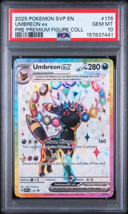Pokemon Espeon Ex Promo 175 Umbreon Ex Promo 176 Sequential set PSA 10 Prismatic - Image 5