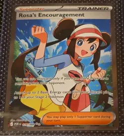 Pokemon Perfect Order Rosa’s Encouragement 114/88 Full Art Ultra Rare NM - Image 1