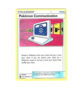 Pokemon Communication Promo Alternate Art Promos 152b/181 NM - Image 1