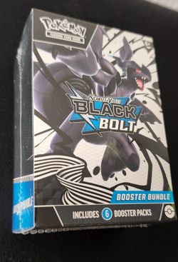 Pokemon TCG Black Bolt Booster Bundle Box - 6 Booster Packs New Factory Sealed - Image 1