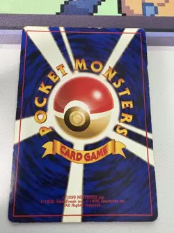 Old Back Pokemon Card Machamp Evolution Line 1st Expansion Swirl Holo - Image 5
