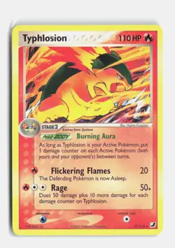 Typhlosion 17/115 Unseen Forces Pokemon LP - Image 1