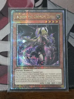 Yu-Gi-Oh - Lacrima the Crimson Tears - ROTA-EN014 - QCR - 1st Edition - NM - TCG - Image 1