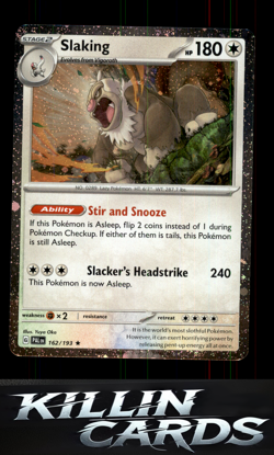 Slaking (Cosmos Holo) 162/193 Pokemon Rare Miscellaneous Cards & Products Card N - Image 1