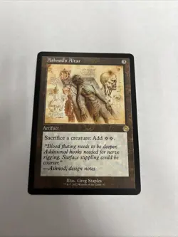 Ashnod’s Altar Schematic Nonfoil Card #67 MTG MP - Image 1