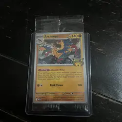 Archeops Pokemon TCG Promo Card Fossil Field Museum Chicago Exclusive - Image 1