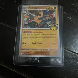 Archeops Pokemon TCG Promo Card Fossil Field Museum Chicago Exclusive - Image 2