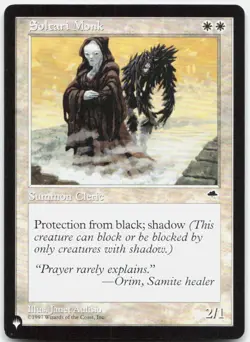 Soltari Monk 45 Uncommon Tempest Magic: The Gathering Near Mint - Image 1