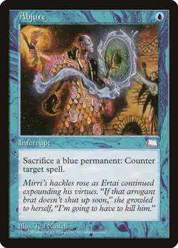 MTG Abjure Weatherlight #31 Common Magic The Gathering - Image 1