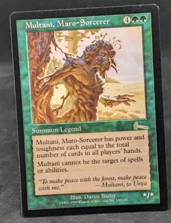Mtg Urza's Legacy Multani, Maro - Sorcerer (Reserve List) NM - Image 1
