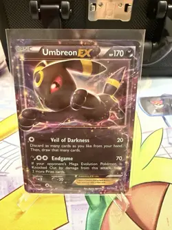 Pokemon TCG: Umbreon EX 55/124 Fates Collide MP - Image 1
