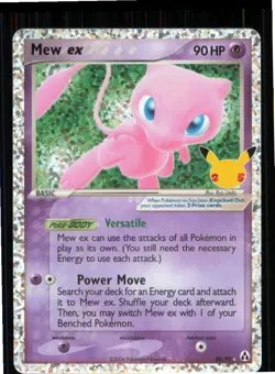 Mew ex 88/92 Classic Collection Celebrations: Classic Collection Pokemon NM - Image 1