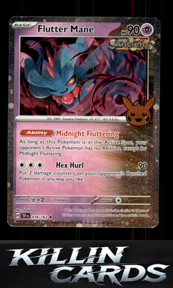 Flutter Mane (Cosmos Holo) 078/162 Pokemon Holo Rare Trick or Trade BOOster Bund - Image 1