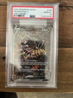 Pokemon Giratina V Alt Art Lost Origin PSA 10 - Image 1
