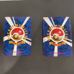 Old Back Pokemon Card Gyarados Dark Gyarados Swirl Holo Set - Image 2