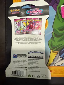 Pokemon TCG Fusion Strike Sleeved Factory Sealed Pack - Image 2