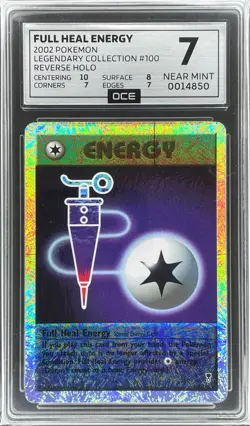2002 Pokemon Legendary Collection Pokemon Breeder & Full Heal Reverse Holo - Image 5