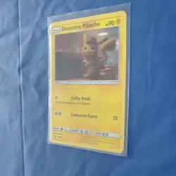 Pokemon Detective Pikachu Promo Holo SM SM190 Basic 90 HP 2019 - Image 3