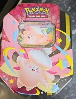 Pokemon TCG Mega Moonlit Tin - Mega Clefable Brand New Sealed FAST SHIPPING 💨 - Image 1