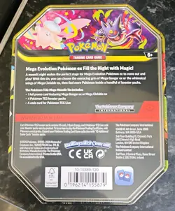 Pokemon TCG Mega Moonlit Tin - Mega Clefable Brand New Sealed FAST SHIPPING 💨 - Image 2