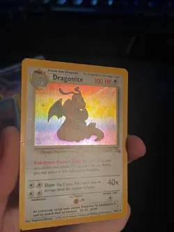 Dragonite 4/62 Fossil Holo Pokemon TCG - Image 4