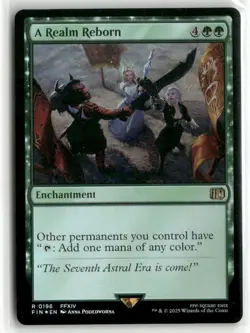 A Realm Reborn FOIL - FINAL FANTASY MTG NM - Image 1