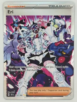 Eri 210/162 Special Illustration Rare Temporal Forces Pokemon Near Mint - Image 1
