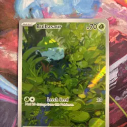 Bulbasaur 166/165 Illustration Rare 151 Pokemon Near Mint - Image 2