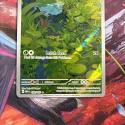 Bulbasaur 166/165 Illustration Rare 151 Pokemon Near Mint - Image 3