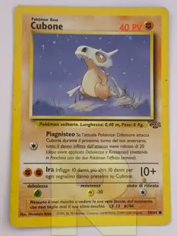 Cubone ® Jungle 50/64 ® Comune ® Pokemon ® Italiano ® Good- - Image 1