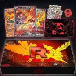 Pokemon Team Rocket’s Moltres EX Ultra Premium Collection Sealed UPC - Image 3