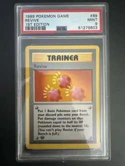 1999 Pokemon Game Revive 1st Edition Mint 9 - Image 1