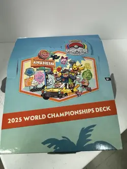 Pokemon 2025 World Championships Deck Display BOX EMPTY - Image 2