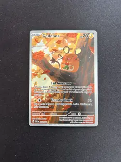 Dedenne 093/088 Me03: Perfect Order Holo Pokemon - Near Mint NM - Image 1