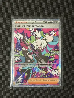 Pokemon TCG - Roxie’s Performance 121/086 SIR CHAOS RISING - NM - Image 1