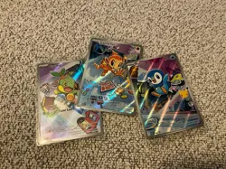 Pokemon First Partner Illustration Collection - Chimchar Turtwig Piplup Set - Image 2