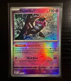 Munkidori Master Ball Holo 044/131 - Pokemon Prismatic Evolutions - Image 1