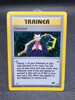 Pokemon Giovanni Gym Challenge Holo Rare 18/132 Unlimited English - Image 1