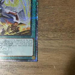 Yugioh! Gordian Slicer ALIN-EN066 Quarter Century Secret Rare Foil 1st Ed NM - Image 3