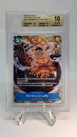 Monkey.D.Luffy - OP11-058 (TR) OP11-058 TREASURE Beckett BGS 10 Pristine OP13 - Image 1