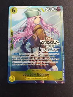 Jewelry Bonney - P-085 - Promo Finalist Regionals Offline 25-26 One Piece TCG - Image 1