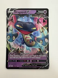 Dragapult V 92/192 Foil Holo Extended Pokemon Trading Card Game TCG NM Mint RCL - Image 1