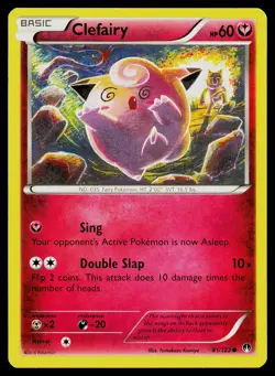 Pokemon Card Clefairy 81/122 BREAKpoint Common - Image 1