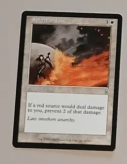Magic the Gathering * MTG * 1 x Sphere of Law * Odyssey * LP/Unplayed - Image 1
