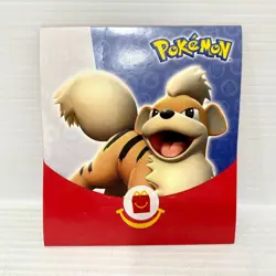 Growthlithe Dark Blue - Pokemon 2022 McDonald's Happy Meal Booster Pack - New - Image 1