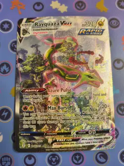 Rayquaza VMAX Alternate Art Secret Rare 218/203 Evolving Skies Holo ENG - Image 1