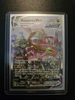 Rayquaza VMAX Alternate Art Secret Rare 218/203 Evolving Skies Holo ENG - Image 3